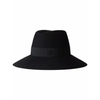 maison michel chapeau kate en feutre - noir