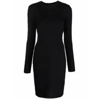 givenchy robe courte à motif 4g - noir
