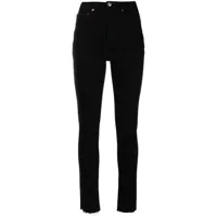 re/done jean skinny à taille haute - noir
