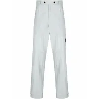 a-cold-wall* pantalon droit à détail de fente - gris