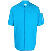 ambush chemise à poche plaquée - bleu