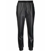 wolford pantalon de jogging fuselé - noir
