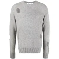 off-white pull meteor-holes - gris