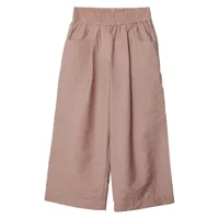 brunello cucinelli kids pantalon ample à taille élastique - rose