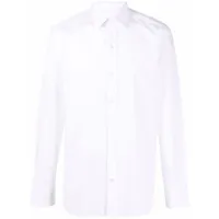 tom ford chemise en popeline à manches longues - blanc