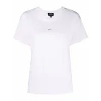 a.p.c. t-shirt jade - blanc