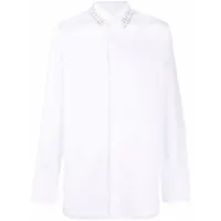 givenchy chemise à col 4g - blanc