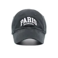 balenciaga casquette paris city - noir