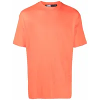 karl lagerfeld t-shirt à col rond - orange