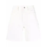 jil sander short taille-haute à poches oversize - blanc