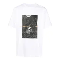 oamc t-shirt orbital imprimé - blanc