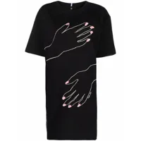 mcq t-shirt handsy oversize - noir