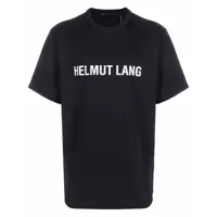 helmut lang t-shirt à logo imprimé - noir