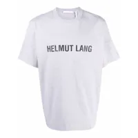 helmut lang t-shirt à logo imprimé - gris