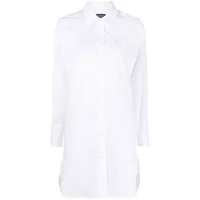 diesel robe-chemise d-lunar-b en coton - blanc