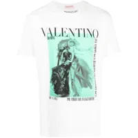 valentino garavani t-shirt archive 1971 - blanc