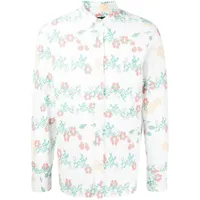 viktor & rolf chemise à fleurs - multicolore