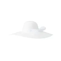 maison michel chapeau blanche en paille