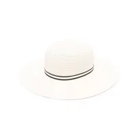 borsalino chapeau giselle à design tressé - tons neutres