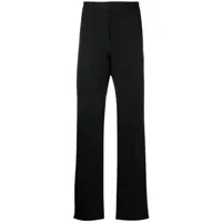 valentino garavani pantalon de costume à plis marqués - noir