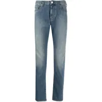 emporio armani jean à coupe slim - bleu