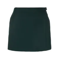 nanushka jupe-short à design portefeuille - vert