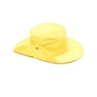jil sander chapeau à lien de resserrage - jaune