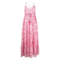etro robe de plage à imprimé cachemire - rose