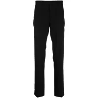 sandro pantalon de costume à coupe slim - noir