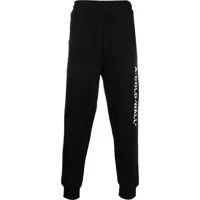a-cold-wall* pantalon de jogging à logo imprimé - noir