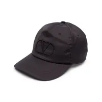 valentino garavani casquette à logo brodé - noir
