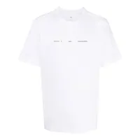 oamc t-shirt à imprimé graphique - blanc