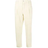 closed pantalon fuselé à taille haute - blanc