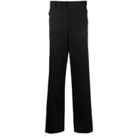 namacheko pantalon etana à détail de zip - noir