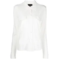 nili lotan chemise aveline à poche poitrine - blanc