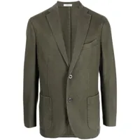 boglioli blazer ajusté k-jacket - vert