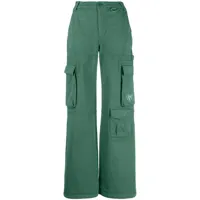 marine serre pantalon droit classique - vert