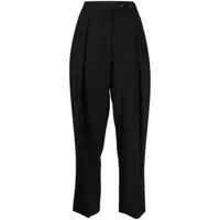 3.1 phillip lim pantalon fuselé à taille haute - noir