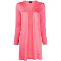 tom ford cardigan en maille à manches longues - rose