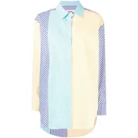 solid & striped chemise the oxford tunic à rayures - multicolore