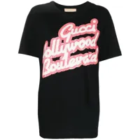 gucci t-shirt hollywood boulevard - noir