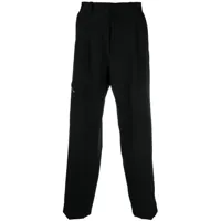 oamc pantalon ample à détails de zips - noir
