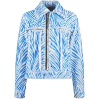 rta veste ivana à fermeture zippée - bleu