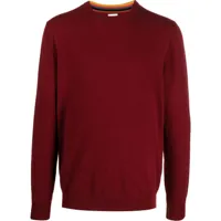 paul smith pull à col rond - rouge