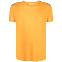 orlebar brown t-shirt à encolure ronde - orange