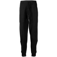 y-3 pantalon de jogging à coupe fuselée - noir