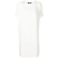 paule ka robe-chemise à coupe droite - blanc