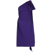 sachin & babi robe mi-longue miranda à une épaule - violet