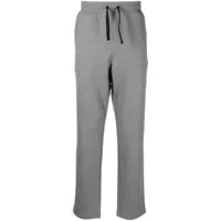 billionaire pantalon de jogging à patch logo - gris