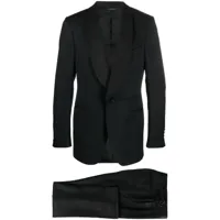 tom ford costume o'connor à simple boutonnage - noir